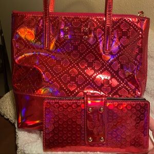 Kate Spade Hologram Purse & Matching Wallet